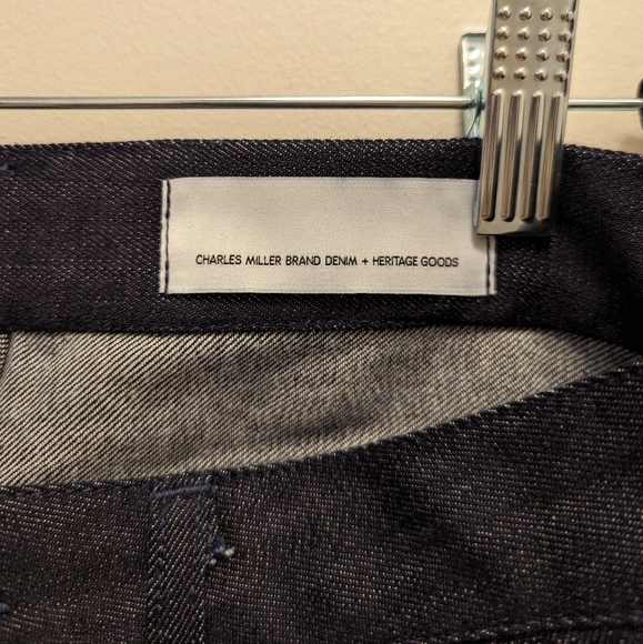 CMB Denim (Charles Miller Brand Denim) Raw Selvedge White Oak Cone Mills Denim - Picture 6 of 6